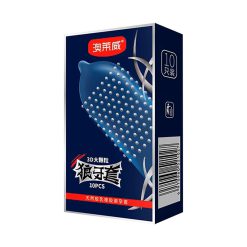AONIWEI – Wolf Tooth 3D Big Granule Condom
