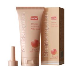 Love MenMonogatari Orgasm Enhancing Water Based – Peach (200ml)