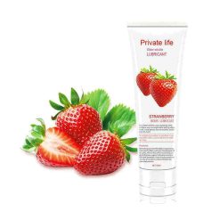 Private Life Strawberry Human Lubricant 60ml
