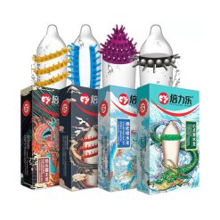 PLEASURE MORE Dragon Series Textured Condom (Spine Dragon / Water Dragon / G-Point Dragon)