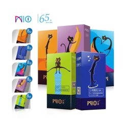 MIO Cat Series Textured Condom – Wolf Tooth / Slim / Banana / Heart / Mini Spike (8pcs)